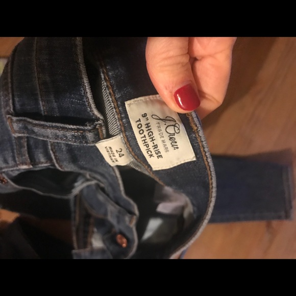 Jcrew 9inch high waist skinny - Picture 2 of 2
